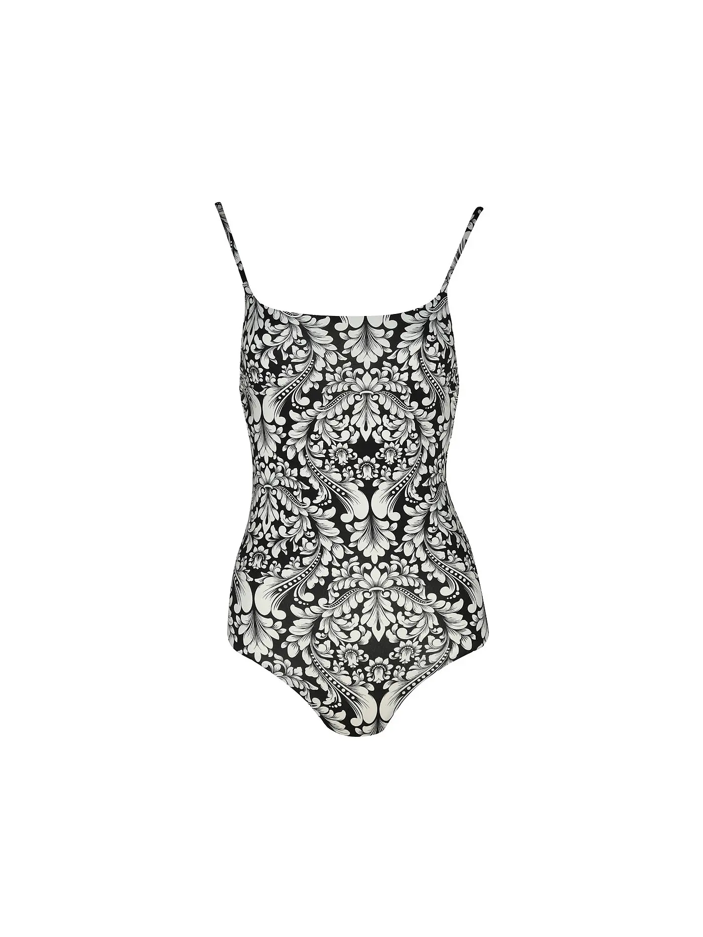 MRS & HUGS | Damen Badeanzug Basic | schwarz